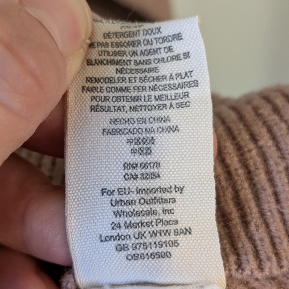 Free People Softly Structured Knit Tunic Sweater Women's Size Small - Picture 7 of 7